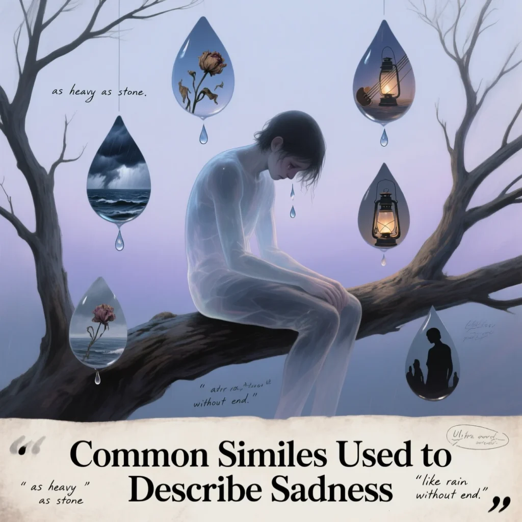 Common Similes Used to Describe Sadness