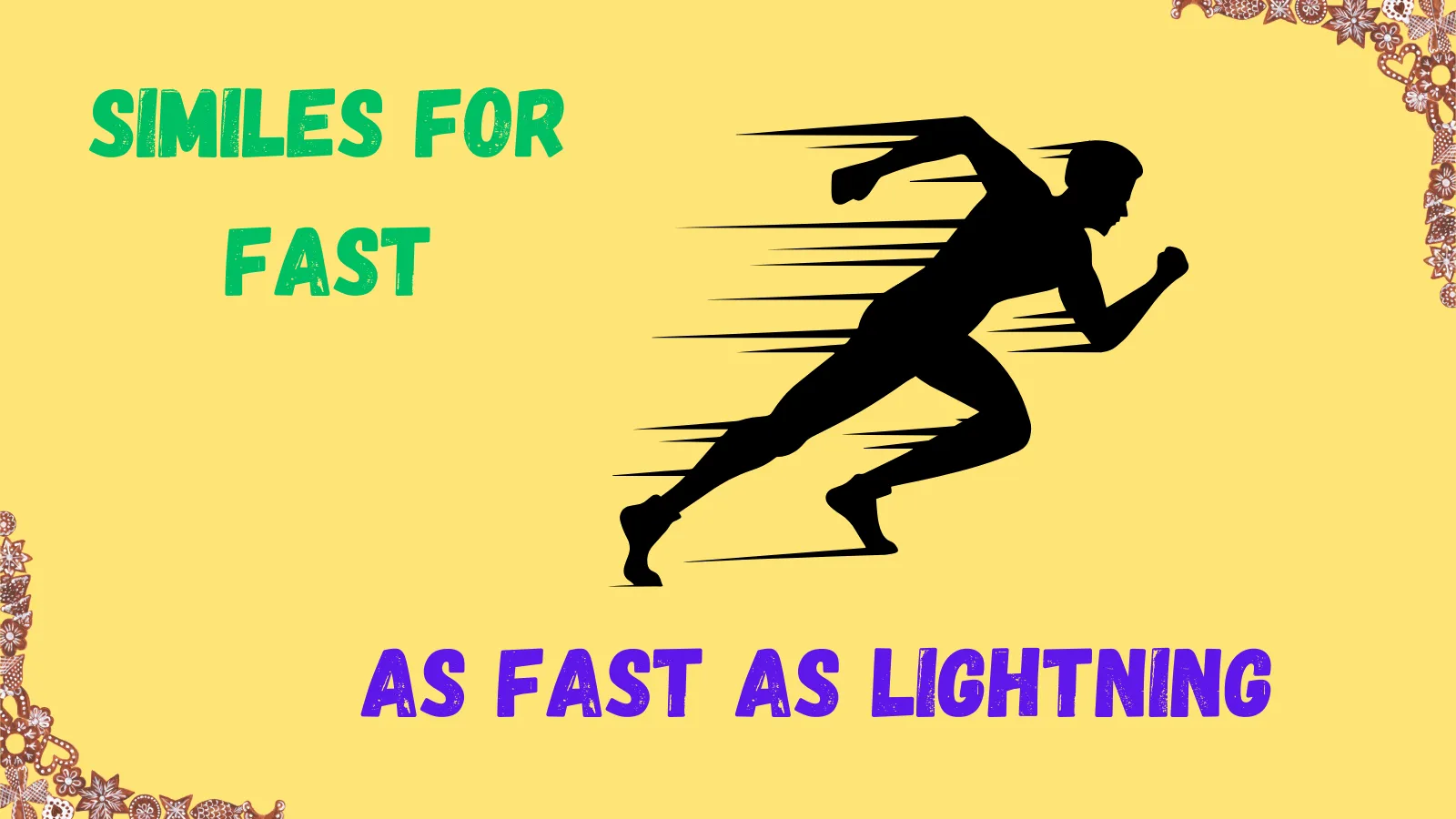 Read more about the article Top 25+Similes for Fast: Meaning and Examples