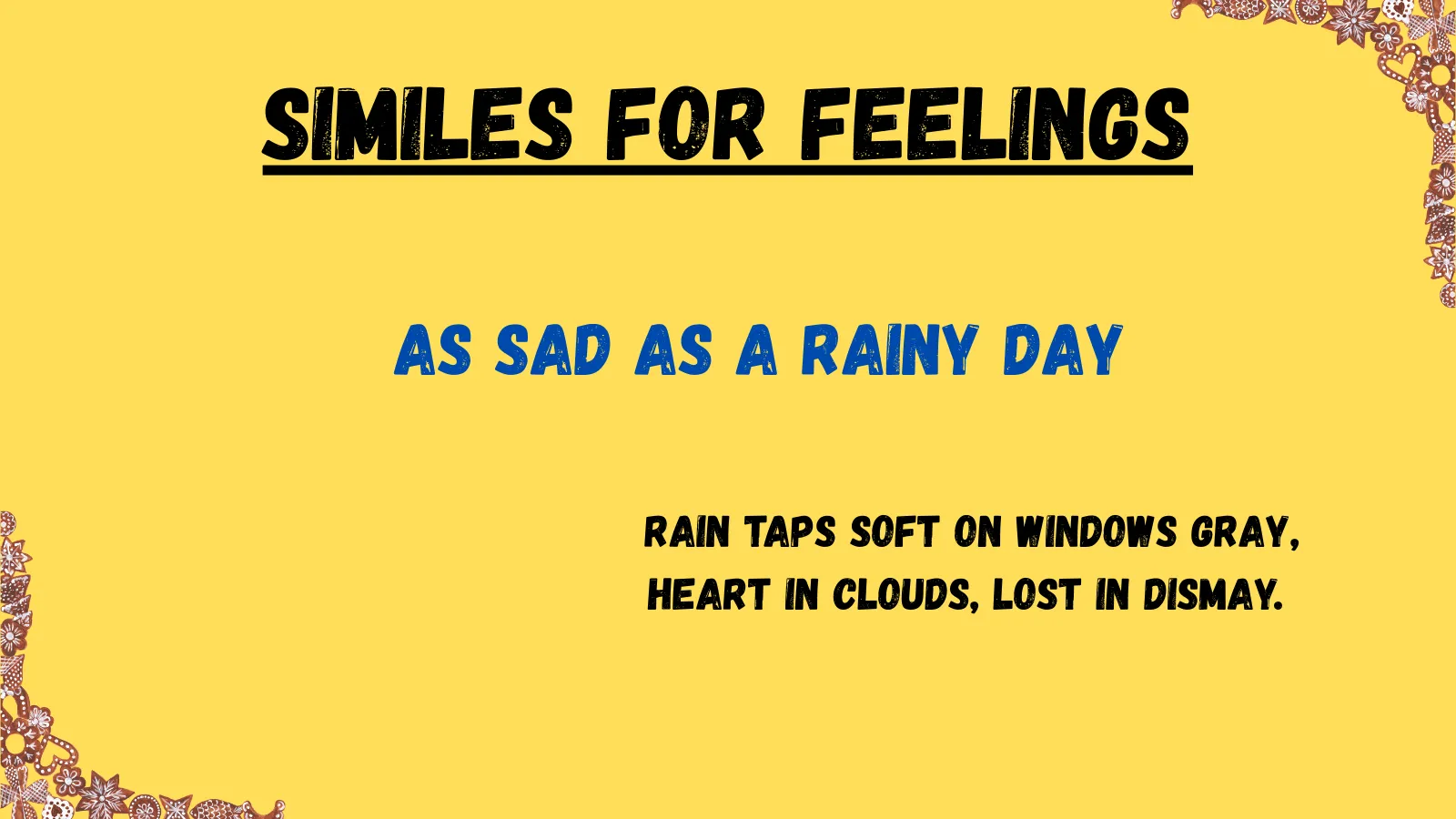 You are currently viewing 25 Best Similes for Feelings and Emotions