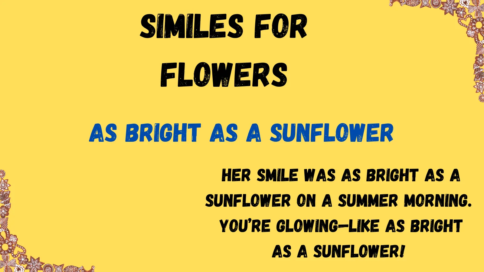 You are currently viewing Similes for Flowers– Elegant Comparisons in 2025