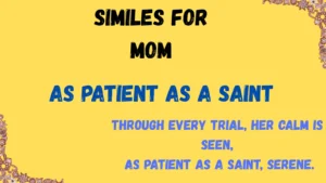 Read more about the article 25+Similes for Mom That Capture Her Love