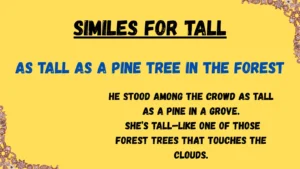 Read more about the article As Tall As 🌲 32+ Similes for Tall