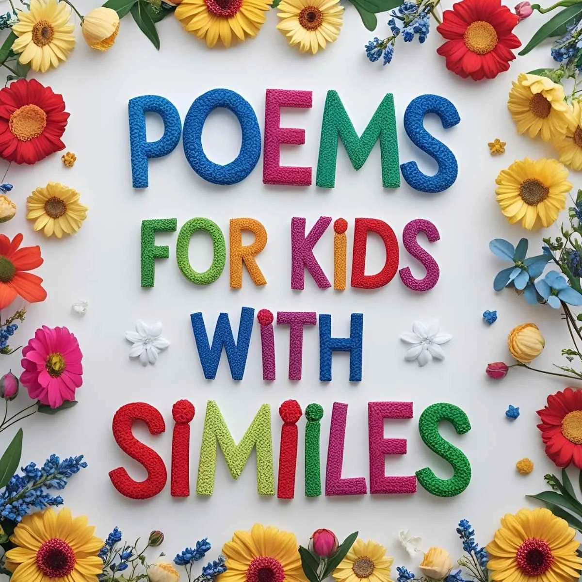 You are currently viewing Poems for Kids with Similes: Spark Imagination with Words 🌈