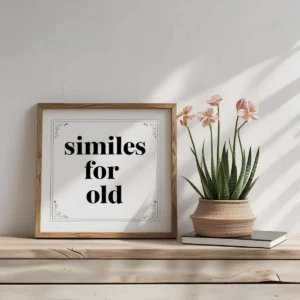 Read more about the article Similes for Old: Capturing the Beauty of Age 🕰️