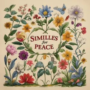 Read more about the article Similes for Peace: Crafting Serenity with Words 🕊️