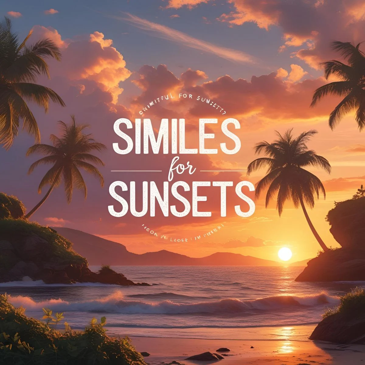 You are currently viewing Similes for Sunsets: Painting the Sky with Words 🌅