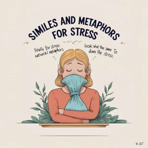 Read more about the article Similes and Metaphors for Stress: Painting Pressure with Words 😓