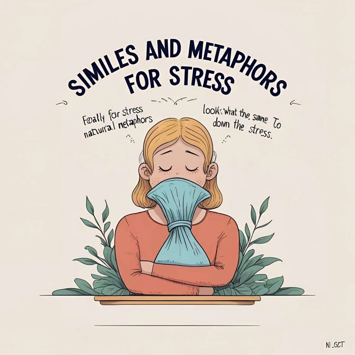 You are currently viewing Similes and Metaphors for Stress: Painting Pressure with Words 😓