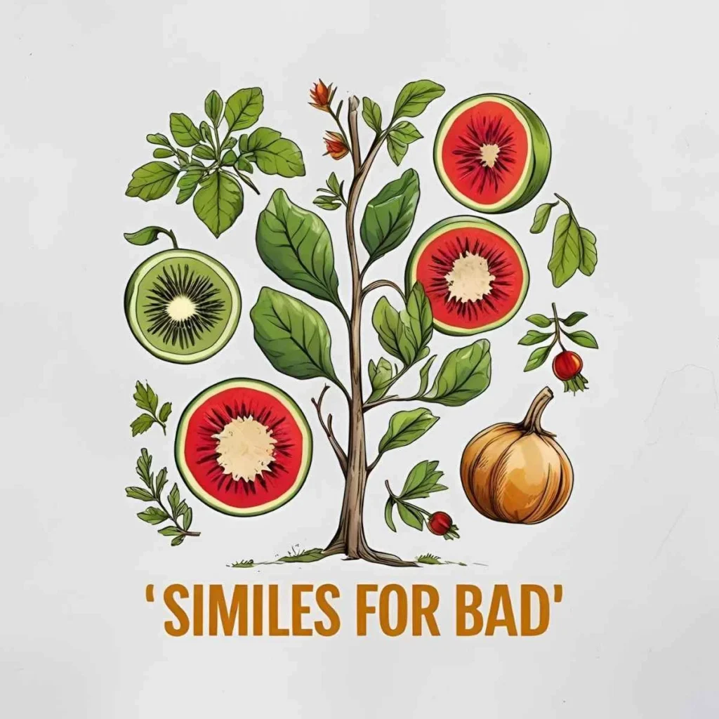 Similes for Bad: Painting the Not-So-Great with Flair 😬