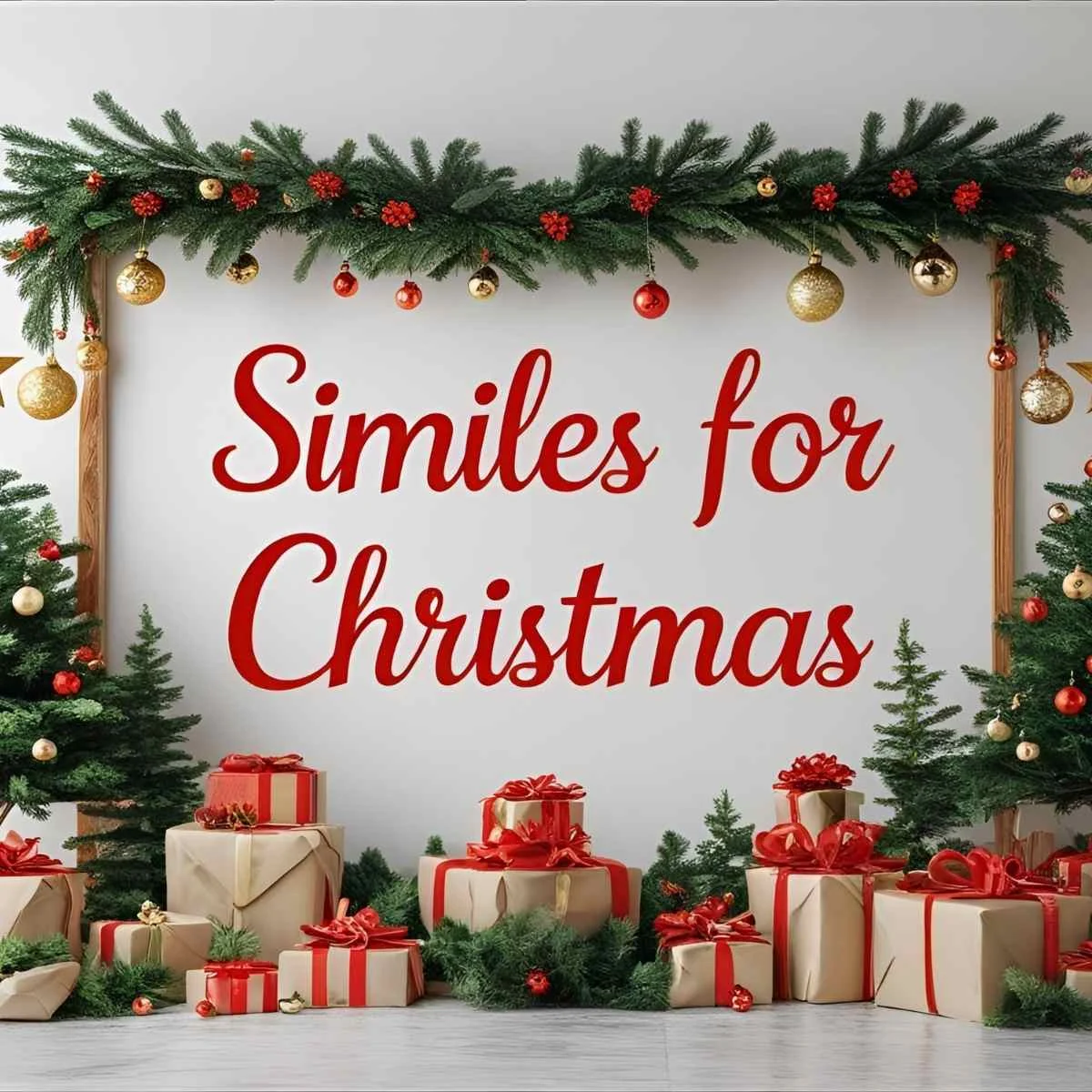 You are currently viewing Similes for Christmas: Capturing the Holiday Magic 🎄