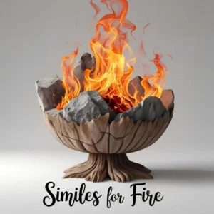 Read more about the article Similes for Fire: Igniting Your Words with Passion 🔥