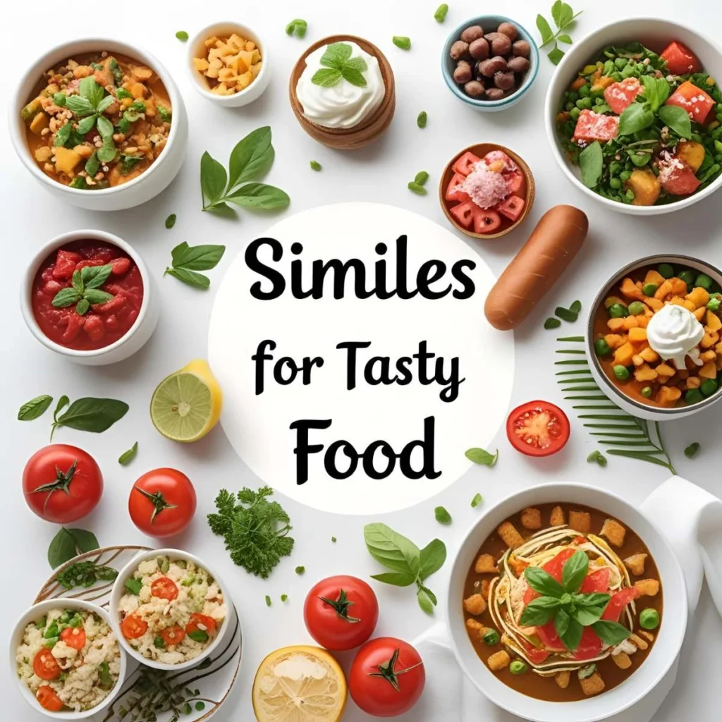Similes for Tasty Food: Savoring Language with Flavor π½οΈ