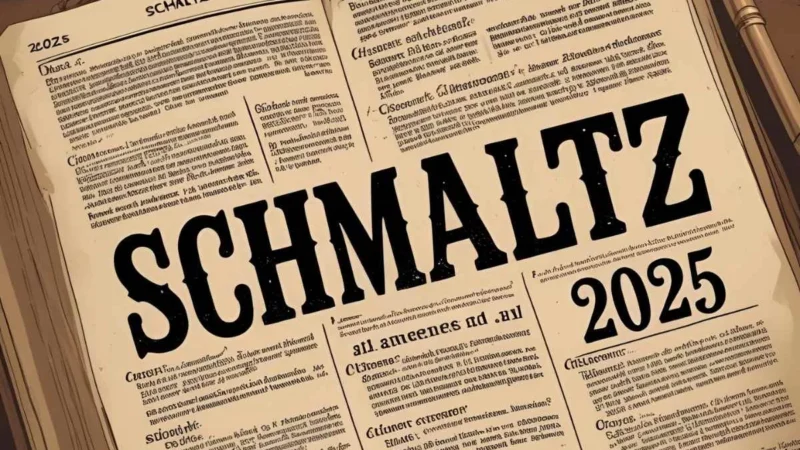 schmaltz meaning 2025