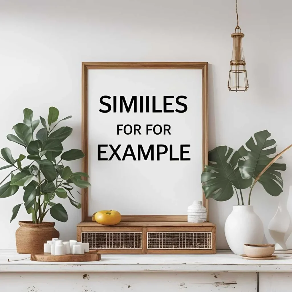 Similes for For Example: Spicing Up Explanations 🌈