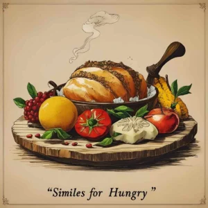 Read more about the article Similes for Hungry: Powerful Hunger Expressions and Figurative Language