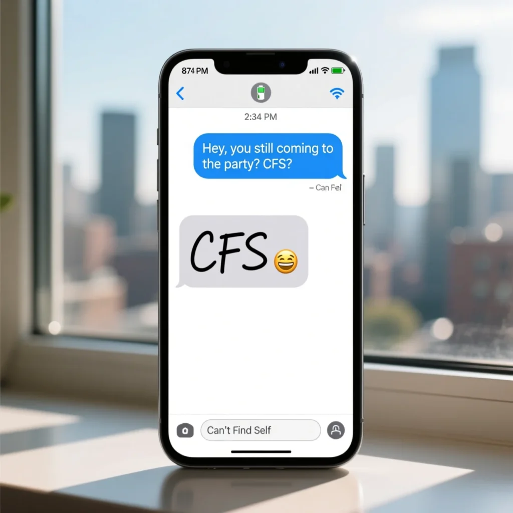 CFS Meaning Slang