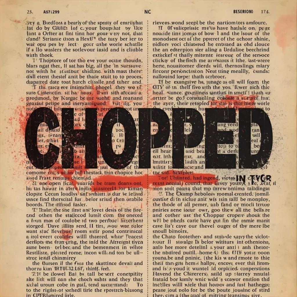 Chopped Meaning Slang