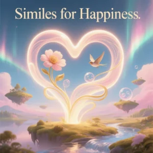 Read more about the article 33+ Similes for Happiness: Sparkling with Joyful Words 🎈