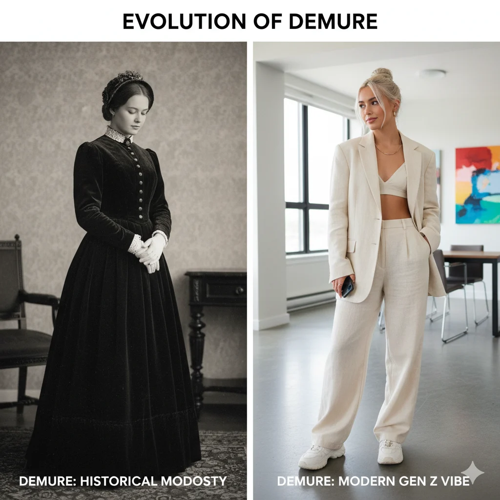 demure origin