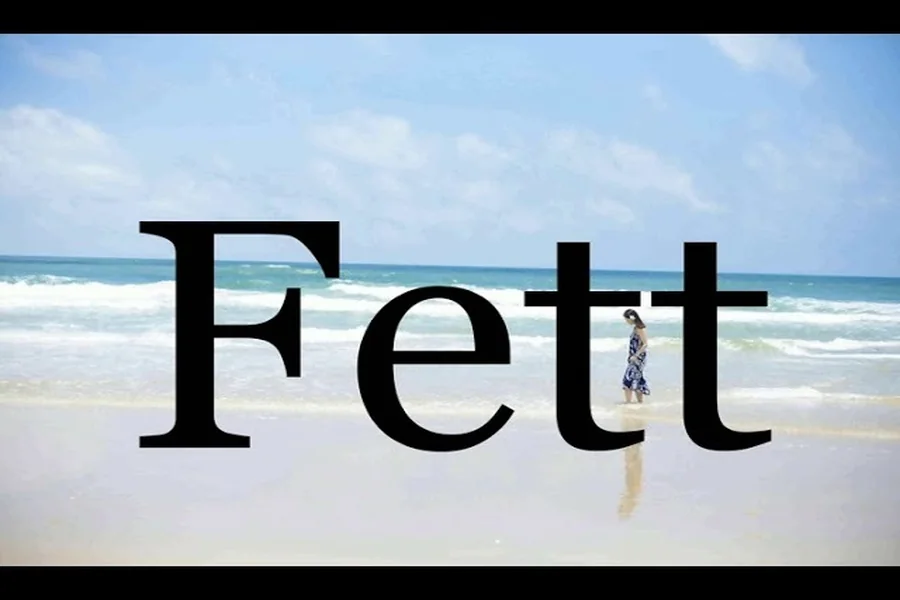 Fett Meaning