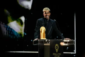 Read more about the article Lamine Yamal – Winner of the Kopa Trophy in 2025