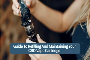 Read more about the article Guide To Refilling And Maintaining Your CBD Vape Cartridge