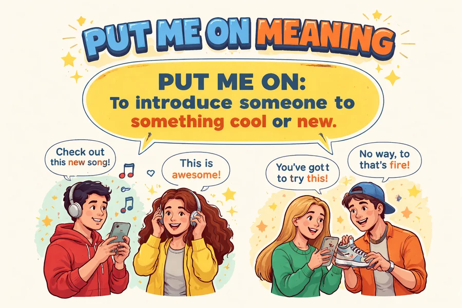 You are currently viewing Put Me on Meaning in Slang and Daily Talk