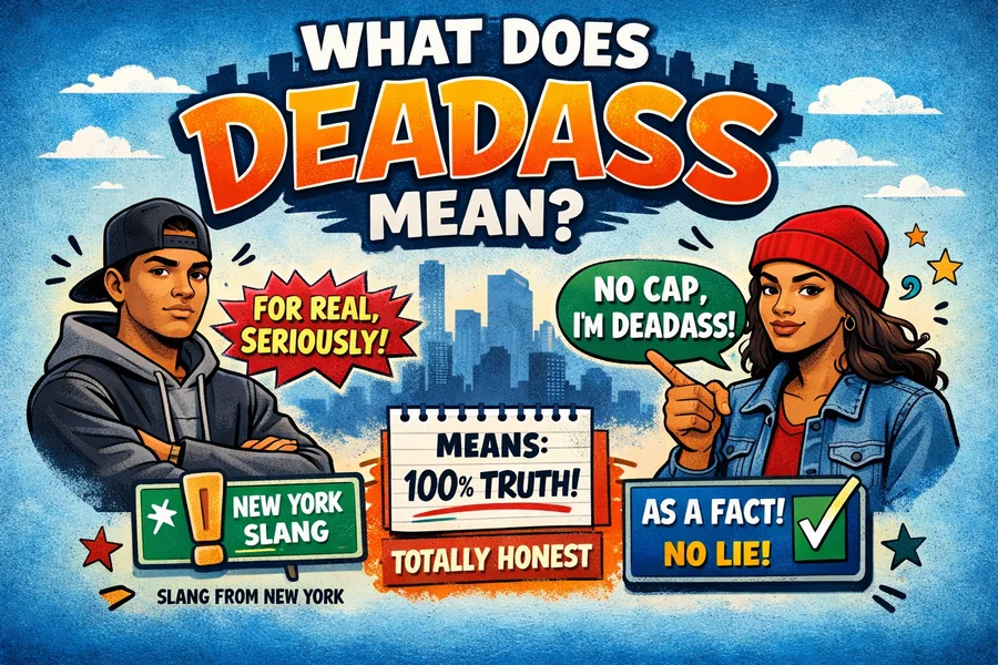 You are currently viewing What Does Deadass Mean in Slang and Text?